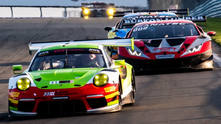 GT America Championship Bids Come Down to the Wire at The Brickyard