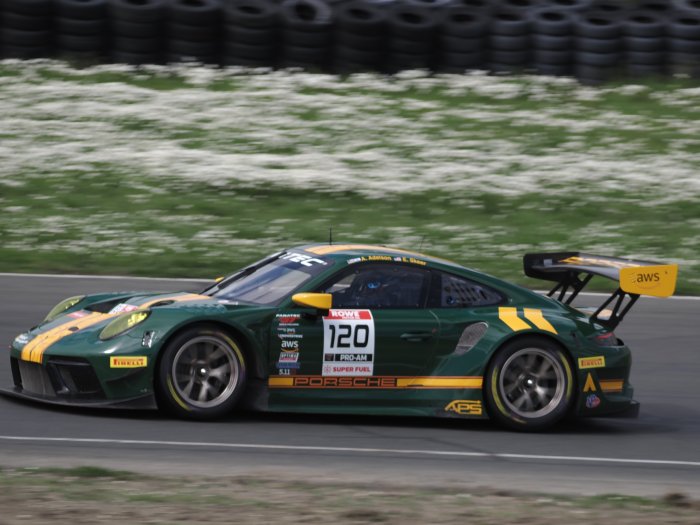 Sonoma Raceway Practice Two: Porsche Leads Mercedes in SRO3 Class; Aston Martin Dominates GT4